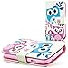Produktbild Saxonia Tasche Samsung Galaxy S3 Mini Hülle Flip Case Schutzhülle Handytasche mit Kartenfach Motiv Verliebte Eulen