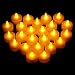 Produktbild 24x LED Teelichter Flammenlose Kerzen,OMorc Flackernd Batteriebetriebene LED Teelichtern Tealight Candles mit Flackereffekt und Brenndauer 100 Stunden für Weihnachtsbaum, Weihnachtsdeko, Hochzeit, Geburtstags, Party