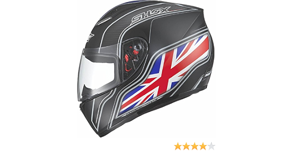 Shox Axxis Identity Motorcycle Helmet 