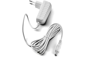 VEROVAL Adaptador AC/DC Compatible Con Duo Control, Tensiómetro de Brazo y ECG - No Apto Para Compact, Alternativa a Usar Pilas