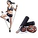 Produktbild Profi Springseil Speed Rope Bold Leder Speed Skipping seilspringen seil Seilspringen Lederspringseil justierbar Speed Rope springseil sport fürs Boxen, Fitnesstraining, Double Unders, Crossfit für Kinder und Erwachsene
