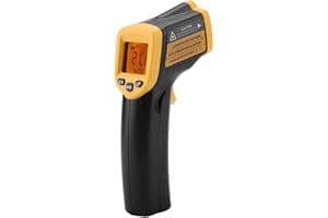 Supordu ANENG AN550A Termómetro infrarrojo digital, pistola de temperatura sin contacto -50~550