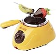 Groust Chocolate Fondue Set, Chocolate Melter, Many Accessories, Electric Praline Melting Pot Melter Machine, Nice Practical Kitchen Tool with Mini DIY Mould Set, Chocolate Melting Pot