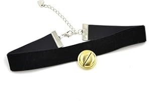 COOLCHANGE Collier Lolita avec Clochette pour Cosplay de Neko | Couleur: Noir