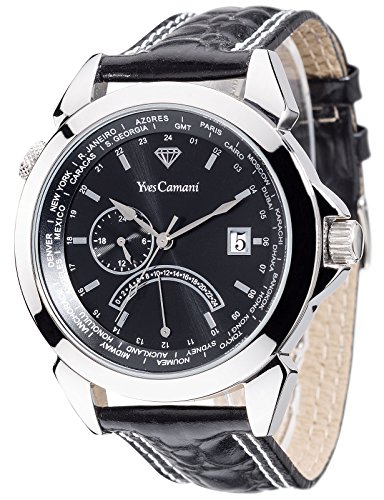 Yves Camani Unisex-Armbanduhr Risette Analog Quarz YC1066-A Yves Camani Unisex-Armbanduhr Risette Analog Quarz YC1066-A