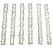 Produktbild SunJas Kunststoff Zahlen und Buchstaben Ausstecher Ausstechform Tortendeko Formen Fondant Ausstechform Kuchendeko Auswerfer