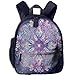 Produktbild Children Boy's&Girl's School Backpack with Pocket Ethnic Spirituality Symbol Yoga Meditation Cosmos Theme Psychedelic Composition Decorative Aqua Pink Navy Blue
