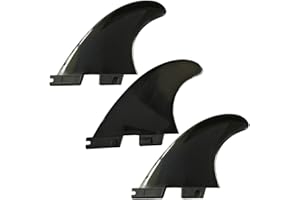 UP100 Height 4.58 inch Tri G5 Surfboard FCS II Fins for FCS 2 Fins Box SUP Surfing Fin 1 Center + 2 Side 2 Colors