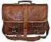 Produktbild True Grit Leather- "Blairzy" Leather Laptop Messenger Briefcase Crossover Shoulder Bag (16 Inch 40.64cm)