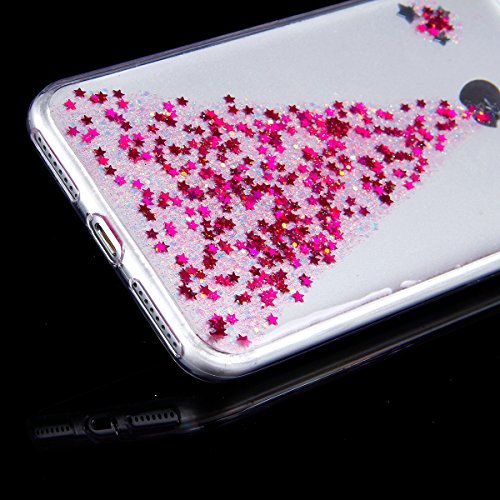 Ikasus     Carcasa de silicona para iPhone 7 Plus de 5 5  pulgadas  dise  o con estrellas brillantes   ngel ni  a  modelo ultra fino  transparente  flexible  ultra delgado  iPhone 8 Plus Case iPhone 7 Plus Case