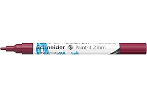 Schneider Paint-It 310 2 mm Acrilico Pennarello, Bordeaux