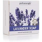 Prof Saracoglu El Yapımı Lavanta Katı Sabunu 135g