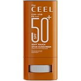 The Ceel Soft Touch Aydınlatıcı Etkili Stick G&uuml;neş Kremi SPF 50+ PA++++, Y&uuml;z ve V&uuml;cut İ&ccedil;in Suya Dayanıklı Leke Karşıtı G&uuml;neş 