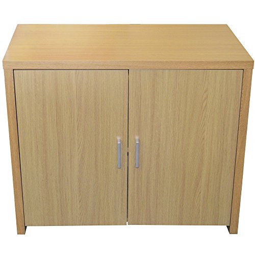 HIDEAWAY - Sideboard Office Computer Storage Desk - Oak