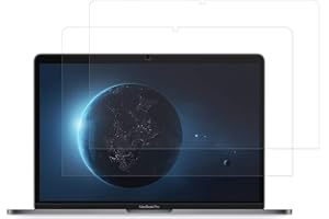 MasiBloom® Lot de 2 Films protecteurs d'écran Transparents pour MacBook Pro 13" Modèle : A2338 A2289 A2251 (Sortie en 2022 2020) Dureté 4H Anti-Rayures