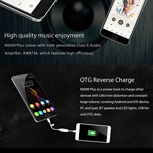 4G Smartphone Android 7.0, OUKITEL K6000 Plus Handy Ohne Vertrag 5.5Zoll HD 1920 * 1080 Pixel 4GB RAM+64GB ROM 6080mAh Akku 8.0MP Frontkamera+16.0MP Hauptkamera Fingerabdruck 12V/2A Flash Charge 1.5GHz Octa Core Dual-SIM reviews 4G Smartphone Android 7.0, OUKITEL K6000 Plus Handy Ohne Vertrag 5.5Zoll HD 1920 * 1080 Pixel 4GB RAM+64GB ROM 6080mAh Akku 8.0MP Frontkamera+16.0MP Hauptkamera Fingerabdruck 12V/2A Flash Charge 1.5GHz Octa Core Dual-SIM