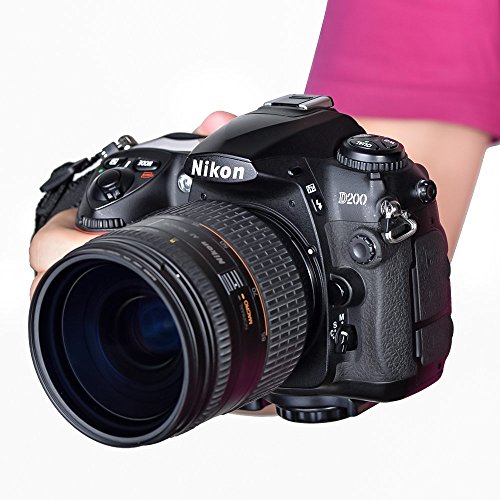 Itian PU Cuir stabilisation ergonomique Poign  e dragonne Band pour Nikon  Canon  Pentax  Minolta  Panasonic  Olympus  Kodak  SLR  DSLR Sony Appareils photo num  rique