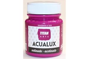 Industrias Titan. S.L 920825 - Pintura manualid. acril. 100 ml magenta satin. acualux titan