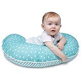 Boppy Housse d’oreiller, Classic Plus Confetti Motif à pois et à rayures Turquoise - 6