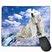 Produktbild Deglogse Gaming-Mauspad-Matte, Smooth Mouse Pad Funny Day Sea Polar Bear Mobile Gaming Mousepad Work Mouse Pad Office Pad