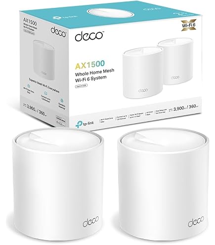 TP-Link Deco X60 Système WiFi 6 Mesh AX 3000Mbps