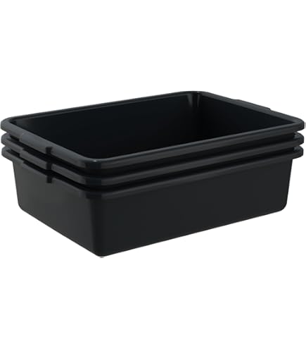 Neadas 13 L Plastic Bus Tubs Restaurant, Utility Bus Box