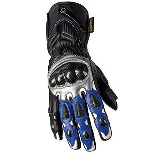 Juicy Trendz Heavy Duty moto de la motocicleta guantes de cuero piel de vaca Colección impermeable