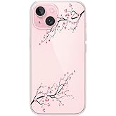 Lavderuar İPhone 15 İle Uyumlu Y&uuml;ksek Kalite &Ouml;zel Tasarım Şeffaf Telefon Kılıfı SZR01