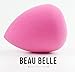 Beau Belle Make Up Sponge - Foundation Sponge - Foundation Blender - Pro Beauty Flawless Makeup Blender Foundation Puff - Multi Shape Sponge - Makeup Foundation Blending Powder Water Droplets Shape Sponge