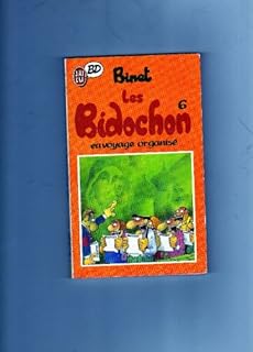 jaquette livre Les Bidochon, tome 6 : en voyage organisé