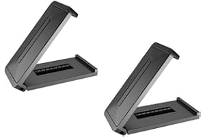 SUKADE 2 Pcs Car Seat Belt Adjuster, Universal Plastic Car SeatBelt Stopper Positioner to Relax Shoulder Neck Strap for Adult Kids (Black)