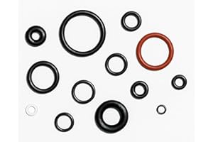 Guarnizione a O di ricambio per aerografo AB-180 – Set O-ring in gomma compatibile con aerografi ROYALMAX, VEDA e altri modelli cinesi