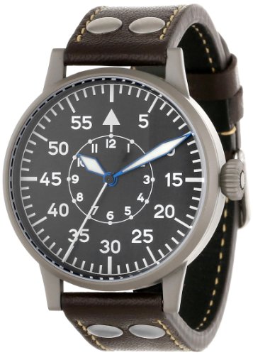 Laco 1925 Herren-Armbanduhr Laco Pilot 861749 Analog Automatik Leder Braun 861749 Laco 1925 Herren-Armbanduhr Laco Pilot 861749 Analog Automatik Leder Braun 861749