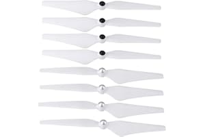 KEENSO Propeller Drone Blades, 8Pcs CW CCW Self-locking Plastic Propeller Blades Quadcopter Propeller Blades Kit for Phantom 1/2/3/3PRO/FC40/E300