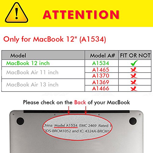 Tecool Funda MacBook 12 Retina pulgadas Ultra Slim Cubierta Pl stico Duro Case Cascara con Tapa del Teclado y Protector de Pantalla para MacBook 12 Pulgada Modelo A1534 - Oro reviews Tecool Funda MacBook 12 Retina pulgadas Ultra Slim Cubierta Pl stico Duro Case Cascara con Tapa del Teclado y Protector de Pantalla para MacBook 12 Pulgada Modelo A1534 - Oro
