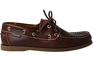 Zapato De Sport Snipe 22310 Náutico Cuero