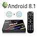Produktbild YUZEU H96 Max+ Smart TV Box Android 8.1 mit 4GB DDR3 + 32GB ROM, RK3328 Quad-Core 64bit Cortex-A53, 2.4G WiFi /100M LAN/4K/ H.265 /Fernbedienung USB3.0