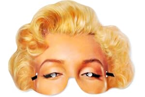 FANMEX - Fantastik - Máscara de papel realistas - artistas y actores (Marilyn Monroe)