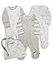 The Essential One - 3 Pack Baby Unisex Sleepsuits - ESS97