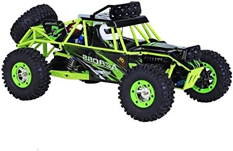 Yiguo WL 12428 ABS 2.4Ghz 50km / h High Speed 1:12 Scale Remote Control Electric 4WD Bigfoot Off-road Car Climbing Car Green