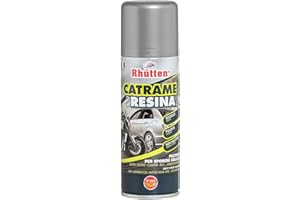 RHÜTTEN Catrame & Resina, Rimuove Macchie Resina e Catrame da Carrozzeria, Facilè, 200ml spray