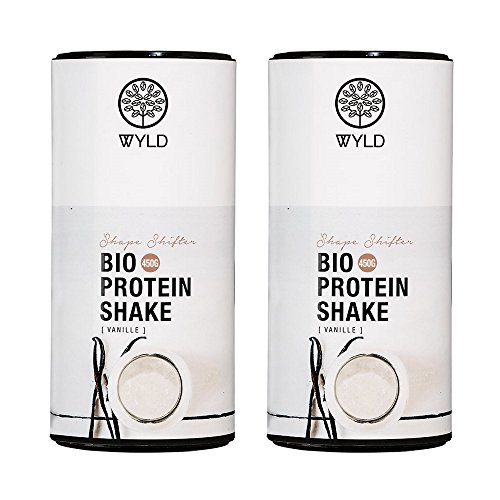 Preisvergleich Produktbild 2 x WYLD Bio Protein Shape Shifter Vanille (2x450g)