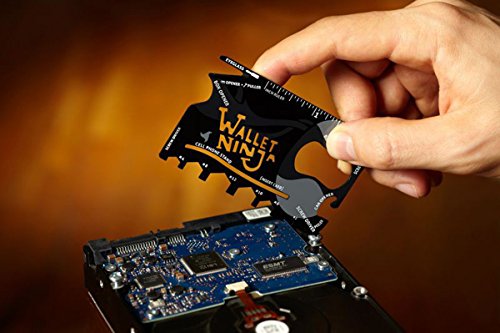 Kreditkarten Multifunktions-Werkzeug Wallet Ninja Multi-Tool mit 18 Funktionen - 9