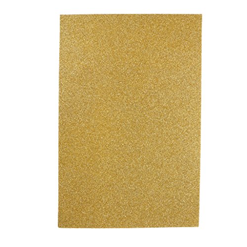 MagiDeal 10 Blatt Schaum Schwamm Blatt-glitter, 20 x 30 cm, selbstklebend, glitzernd, mit Pailletten - 3
