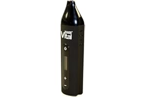 Vaporizer Xvape Vital for Herbs with Continuous Temperature Regulation – OLED Display – Black or White