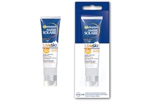 Crème + Stick Lèvres protecteurs Garnier Ambre Solaire UV SKI 50+