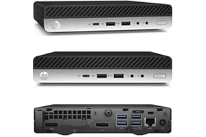 ‎HP HP 18cm Silent Mini-PC Business Office Multimedia Computer mit 3 Jahren Garantie! | Intel®Pentium® 4400T 2x2.90GHz | 8GB DDR4 | 256 GB SSD | USB3 | Windows 11 Prof. 64-Bit | #7297