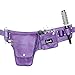 HAIRDRESSING SCISSORS TOOLBELT SCISSOR HOLDER HOLSTER / BELT SHEARS POUCH BAG BY KASSAKI IN PURPLE