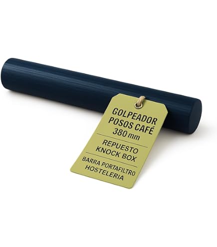 Repuesto De Barra Golpeador De Café CubetasGastronorm - 320x40 Mm, Goma De Alta Resistencia, Universal Para Cafeteras Expreso