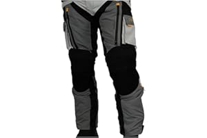 Mycl Turell TransAlpin HighPro 2in1 - Motorradhose Herren mit Protektoren (herausnehmbar) - CE AA Sympatex wasserdicht - All Season Motorrad Hose Herren - Stylish & Sicher